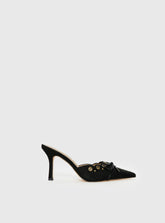 Charisma Pointed Toe Heels Black