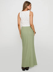 Giulia Knit Top White