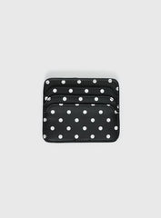 Kiss Of Life Cardholder Black Polka