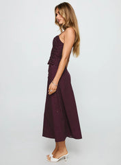 Shining Mirrors Set Burgundy