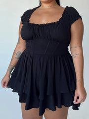 Tahiti Romper Black Curve
