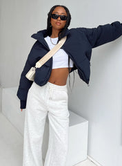 Abe Puffer Jacket Navy