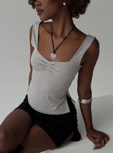 Rehna Top Grey