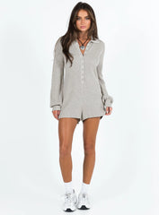 Sofie Romper Light Grey