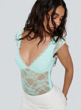 Tantalize Bodysuit Blue