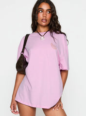 Sardines Please Oversized Tee Pink