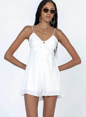 Emily Romper White