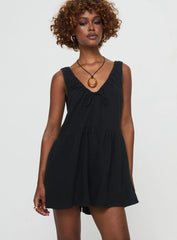 Mackellar Romper Black