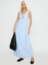 Elyza Maxi Dress Blue