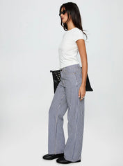 Top Model Jean Navy Stripe