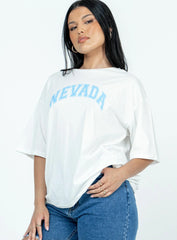 Nevada Graphic Tee White