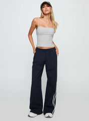 Race My Mind Top Grey Marle