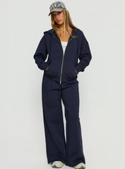 All Day Oversized Hoodie Navy