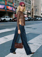 California King Mid Rise Straight Leg Jeans Dark Blue