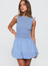 Narnie Mini Dress Blue