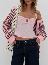 Isabetta Halter Top Pink Petite