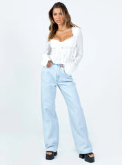 Lil Sweetheart Top Ivory