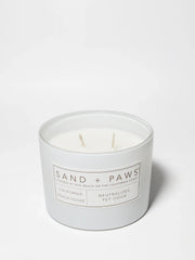 Sand + Paws California Beach House 12 oz scented candle