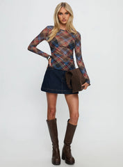 Gazelle Denim Skort Dark Indigo