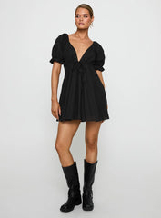 Blissful Mini Dress Black