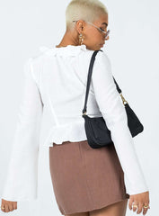 Sherwood Long Sleeve Top White