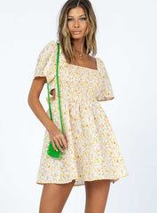 Summer Nights Mini Dress Floral