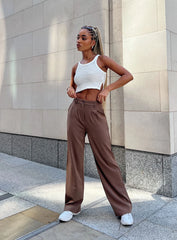 Archer Pants Brown Tall