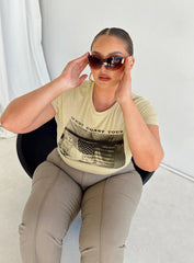 West Coast Longline Tee Multi Curve