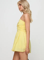 Salty Breeze Romper Lemon
