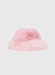 Avaah Fluffy Hat Pink