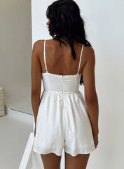 Della Romper White