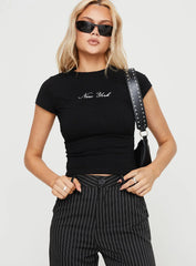 New York Lights Tee Black