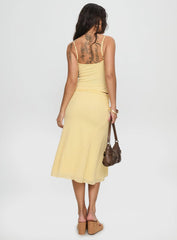 Zylen Cami Set Yellow