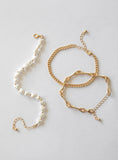 Davide Bracelet Pack Gold