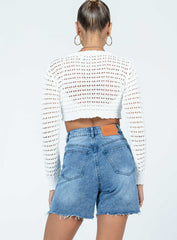 Stefania Denim Shorts Denim