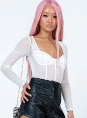 Leonie Bodysuit White