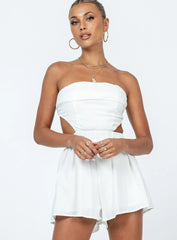 Jessia Romper White