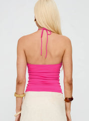 A Vision Hardware Detail Top Hot Pink