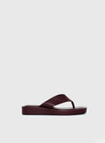 Tampa Sandals Burgundy