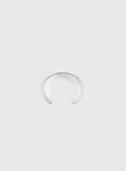 Affluent Layered Cuff Silver