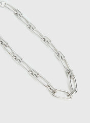 Good For You Necklace Silver