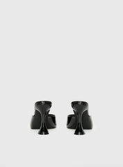 Let Love In Peep Toe Heels Black