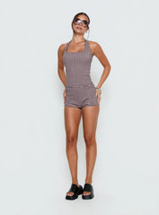 Feijoa Knit Mid Rise Shorts Multi