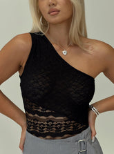 Knotti Lace Bodysuit Black