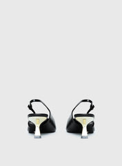 Billini Anaya Pointed Toe Heels Black / Gold