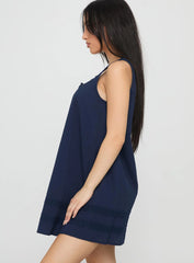 Alanah Mini Dress Navy