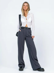 Maeve Long Sleeve Top White