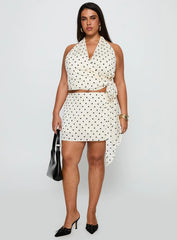 Beffanie Halter Wrap Set Polka Dot Curve