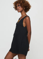 Mackellar Romper Black
