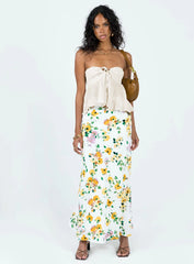 Long Summer Nights Top Ivory